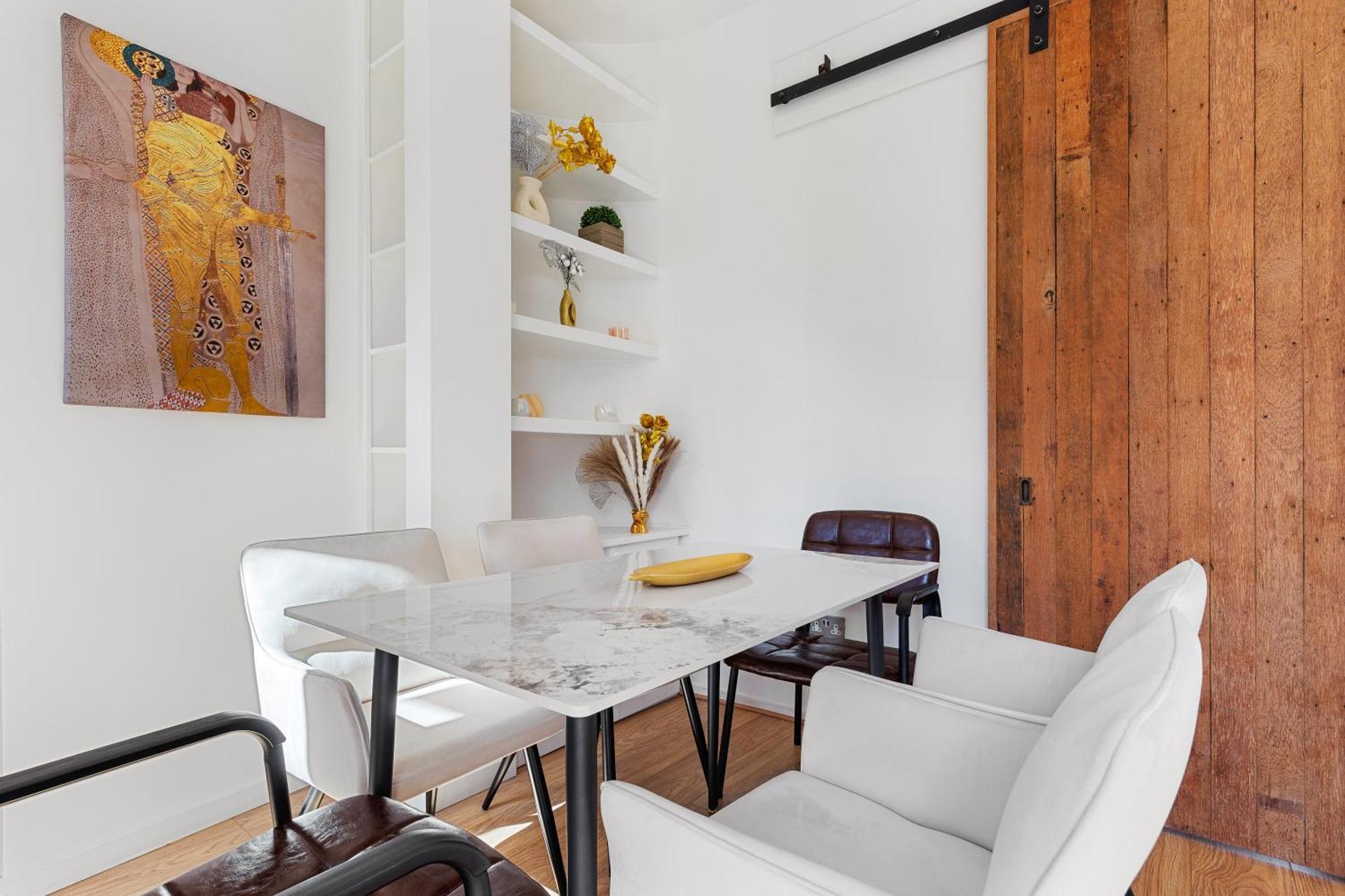 Designer Victorian Flat With Large Terrace Apartment Londra Exterior foto