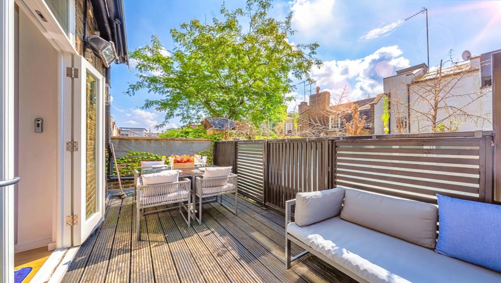 Designer Victorian Flat With Large Terrace Apartment Londra Exterior foto