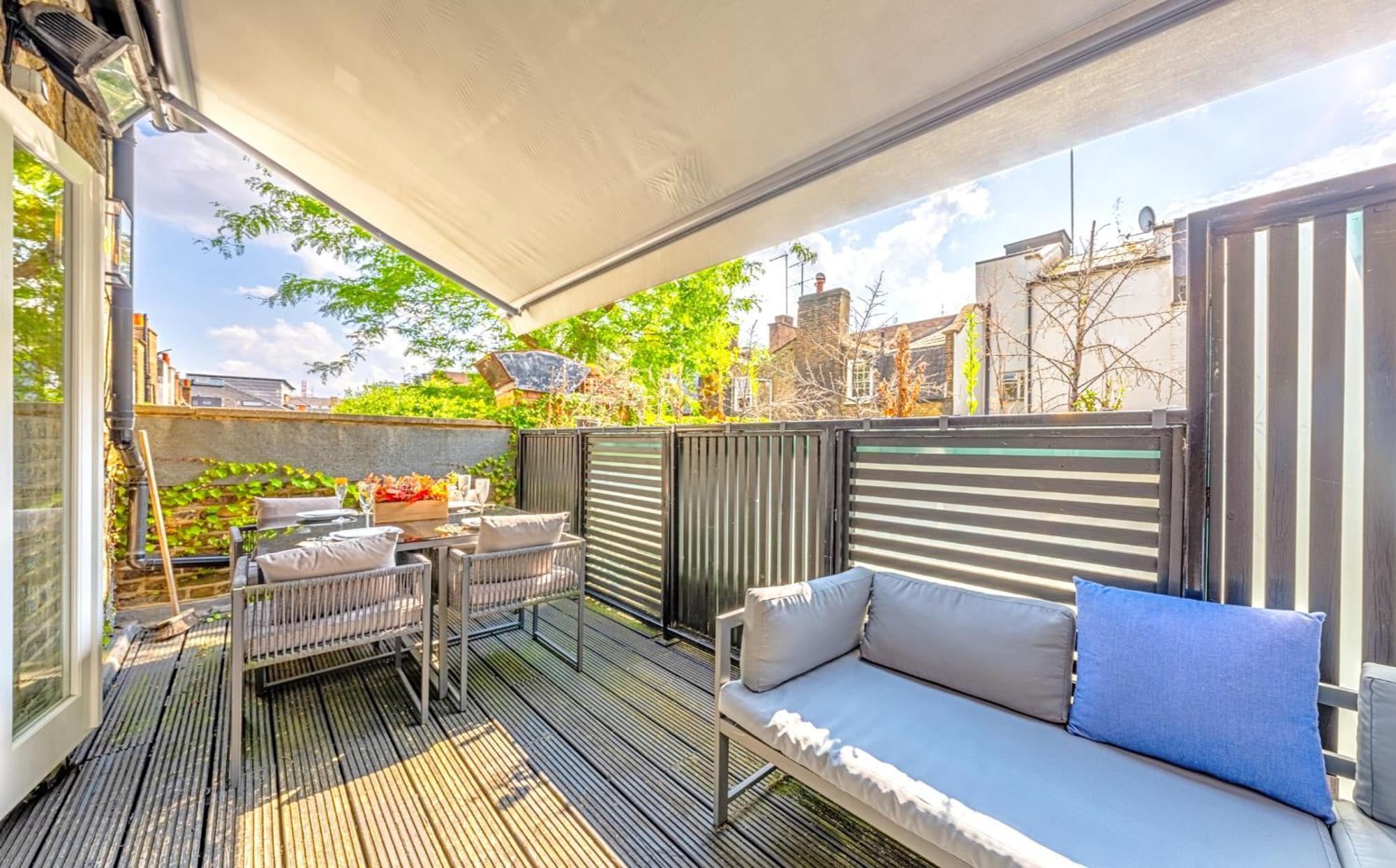 Designer Victorian Flat With Large Terrace Apartment Londra Exterior foto