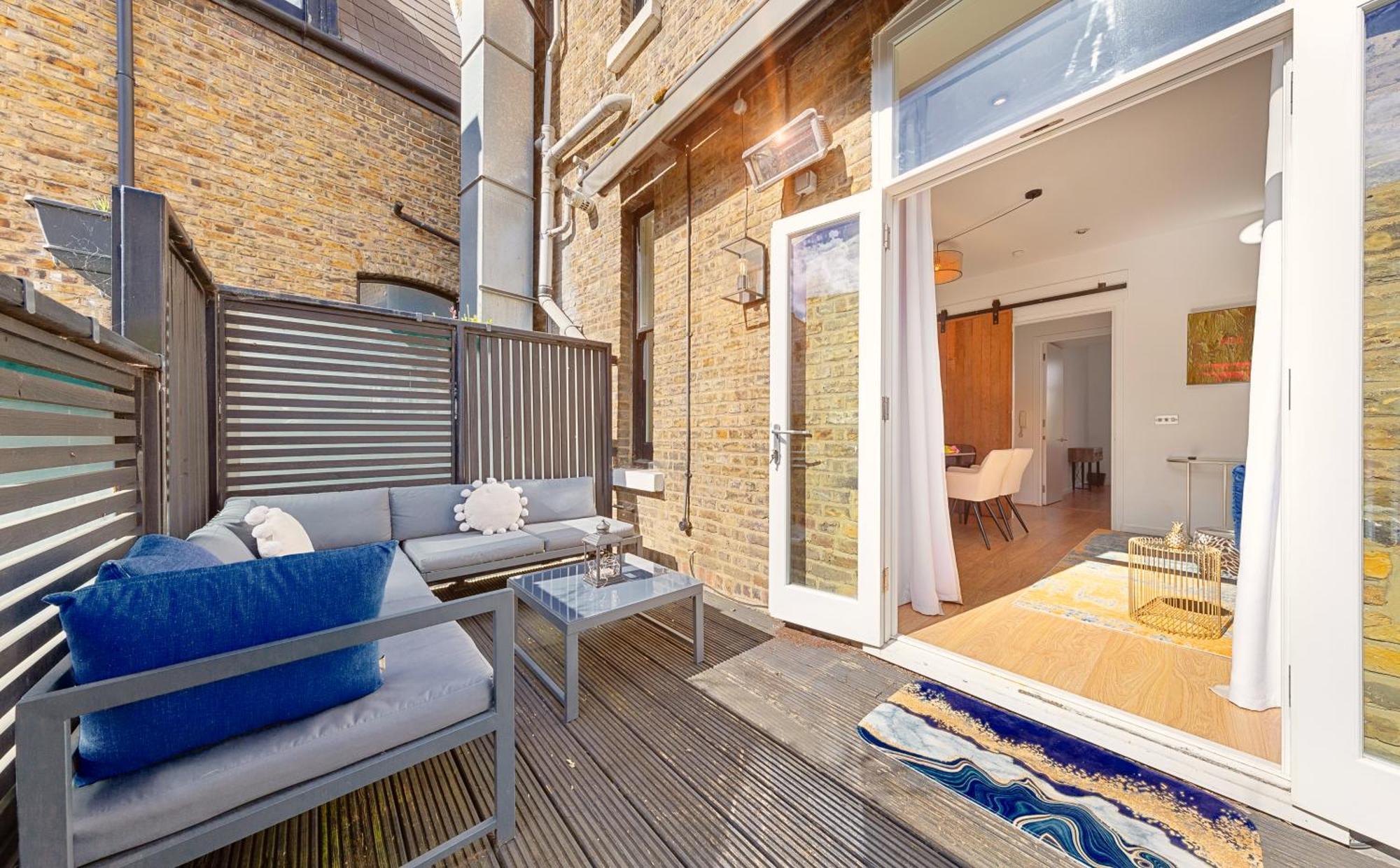 Designer Victorian Flat With Large Terrace Apartment Londra Exterior foto