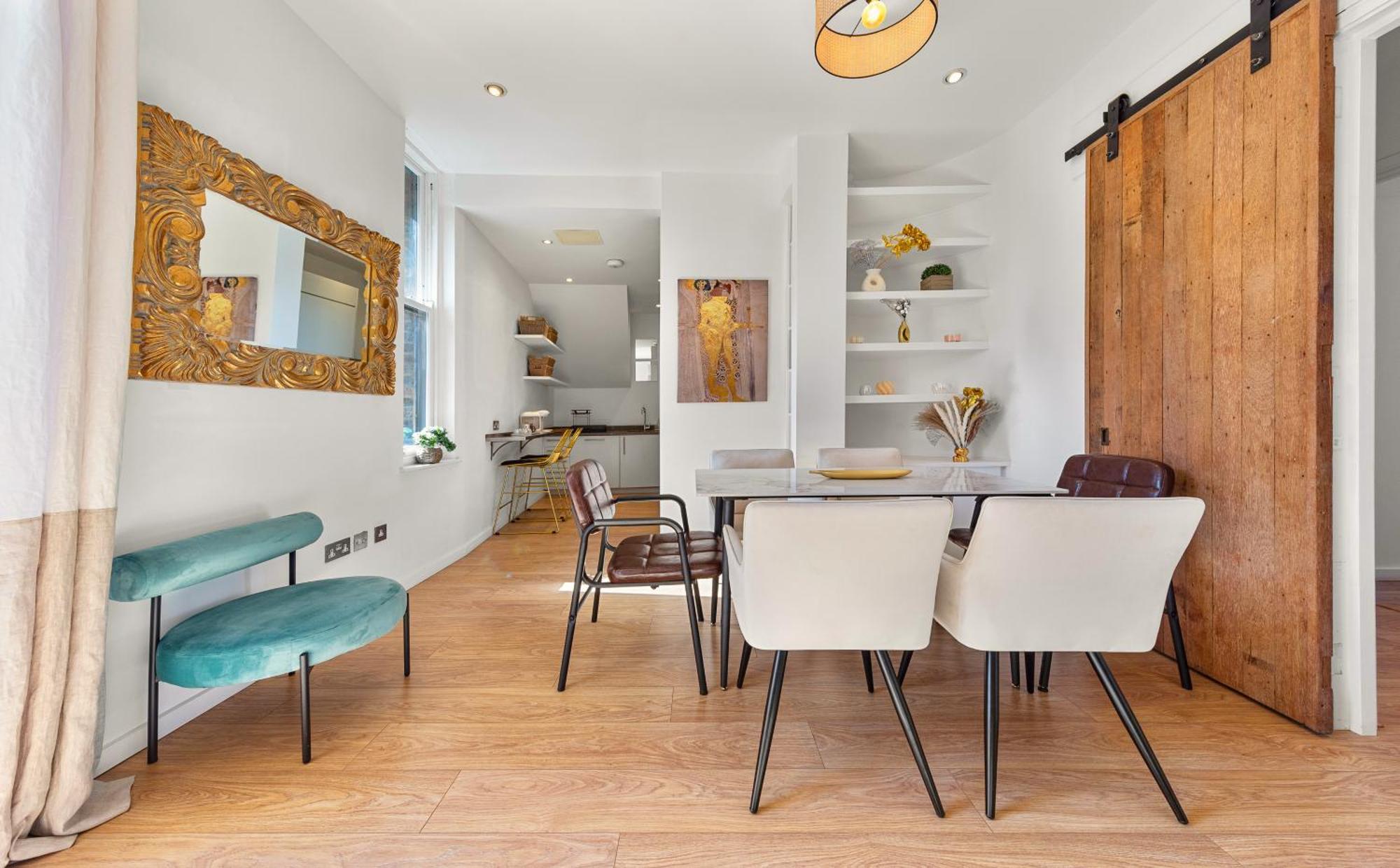 Designer Victorian Flat With Large Terrace Apartment Londra Exterior foto
