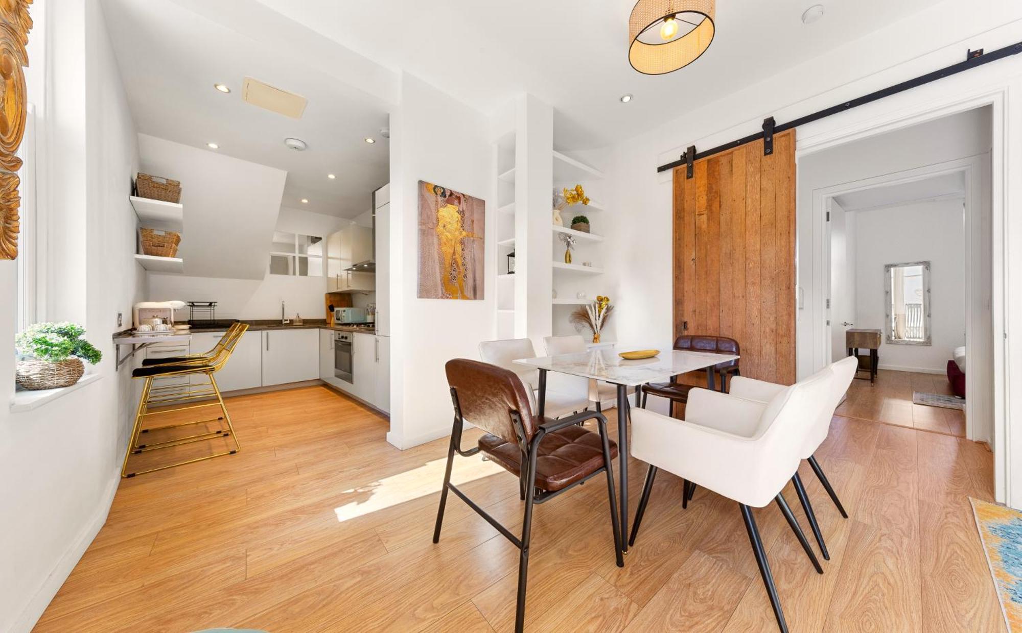 Designer Victorian Flat With Large Terrace Apartment Londra Exterior foto